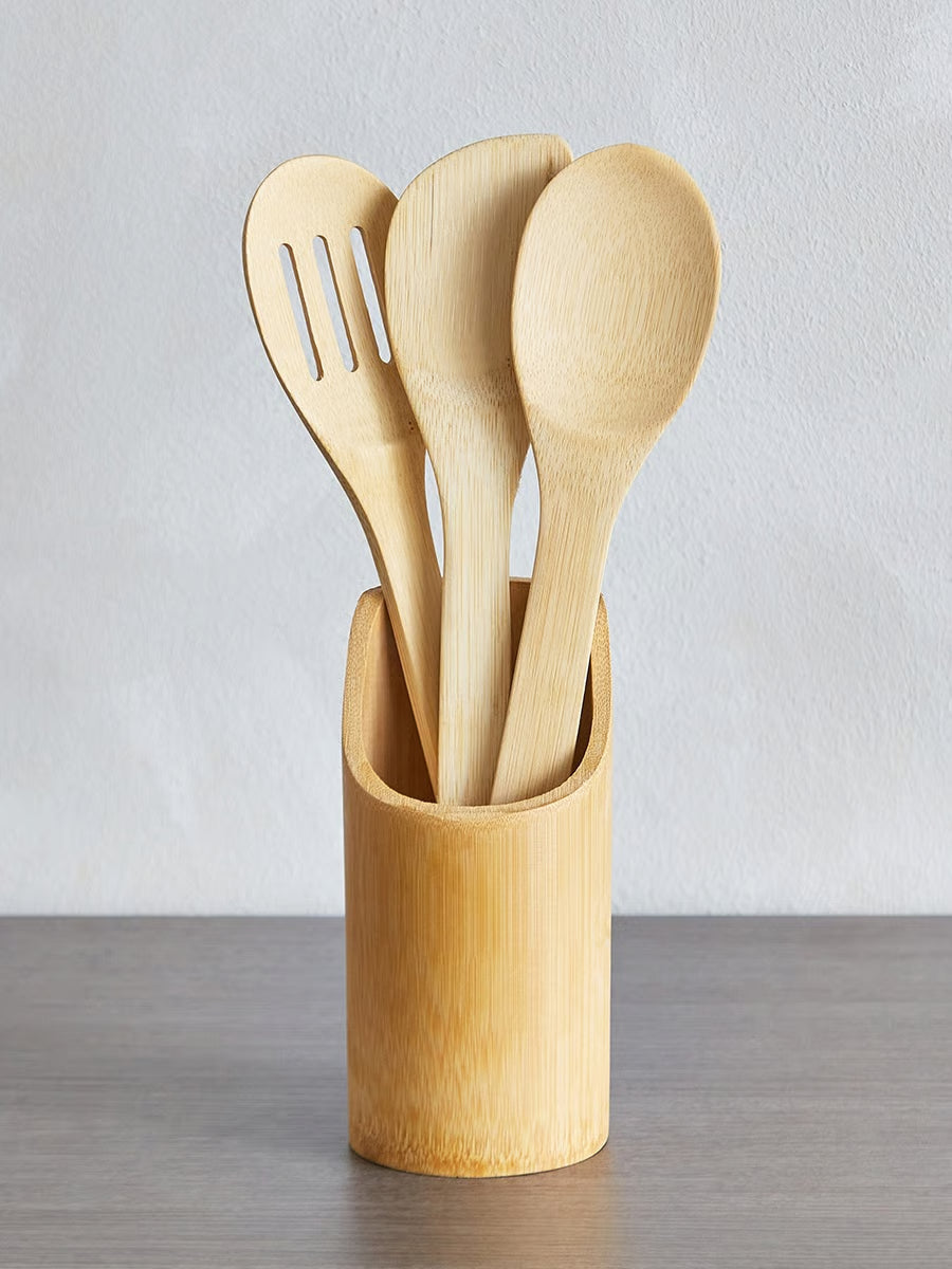 bamboo kitchen utensils