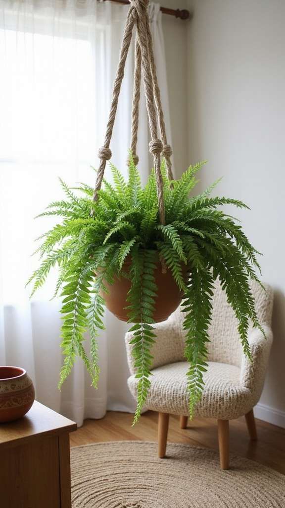 Porch with Ferns