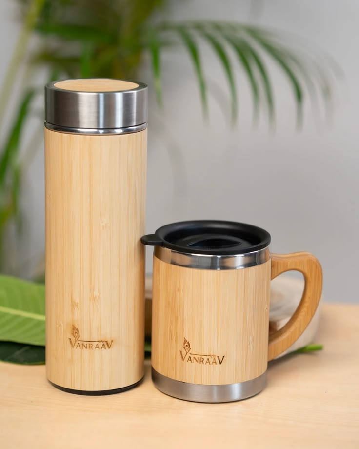 Bamboo Water Bottle