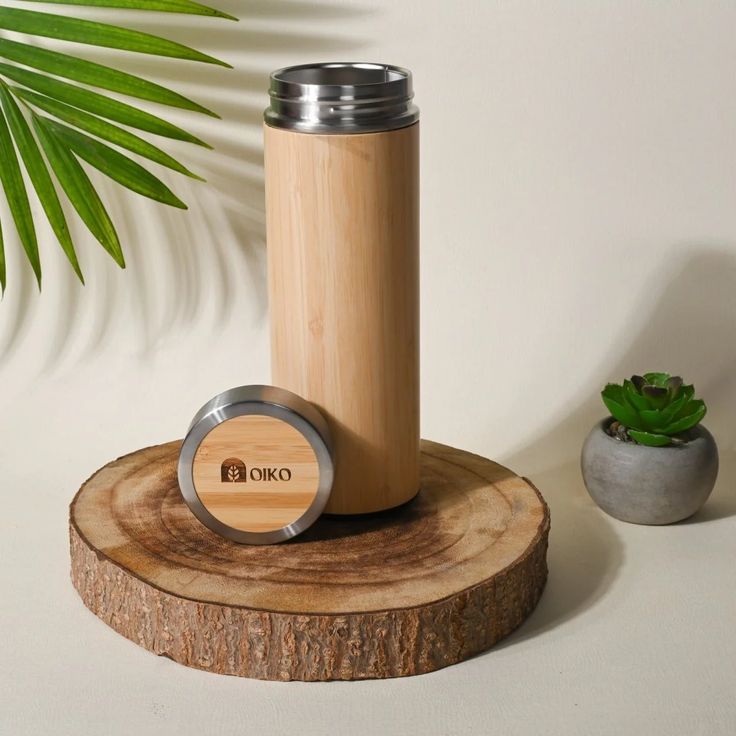 Bamboo Water Bottle